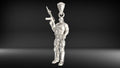 Army Soldier Pendant | 999 Fine Silver 30mm | Handmade USA