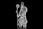 Anubis Pendant | 999 Fine Silver 80mm | Handmade USA