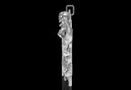 Anubis Pendant | 999 Fine Silver 80mm | Handmade USA
