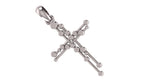Art Deco Cross Pendant | 999 Fine Silver
