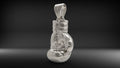 Boxing Glove Pendant | 999 Fine Silver 22.5mm | Handmade USA