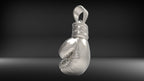 Boxing Glove Pendant | 999 Fine Silver 22.5mm | Handmade USA
