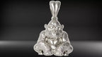Gorilla Pendant | 999 Fine Silver 17.5mm | Handmade USA