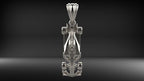 Formula 1 Race Car Pendant | 999 Fine Silver 27mm | Handmade USA