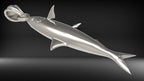 Sardine Fish Pendant | 999 Fine Silver 35mm | Handmade USA