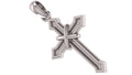 Gothic Cross Pendant | 999 Fine Silver