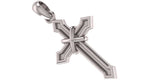 Gothic Cross Pendant | 999 Fine Silver