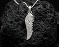 Angel Wing Pendant in 999 Fine Silver