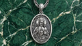 Jesus Christ Medallion Pendant | 999 Fine Silver