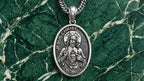 Jesus Christ Medallion Pendant | 999 Fine Silver