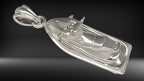 Jet Ski Pendant | 999 Fine Silver 34mm | Handmade USA