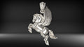 Pegasus Pendant | 999 Fine Silver 33mm | Handmade USA