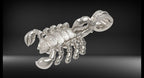 Scorpion Pendant | 999 Fine Silver 24mm | Handmade USA
