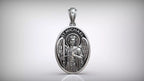 St. Michael Medallion Pendant | 999 Fine Silver 30mm | Handmade USA