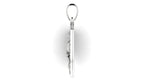 St. Michael Shield Pendant | 999 Fine Silver 25mm